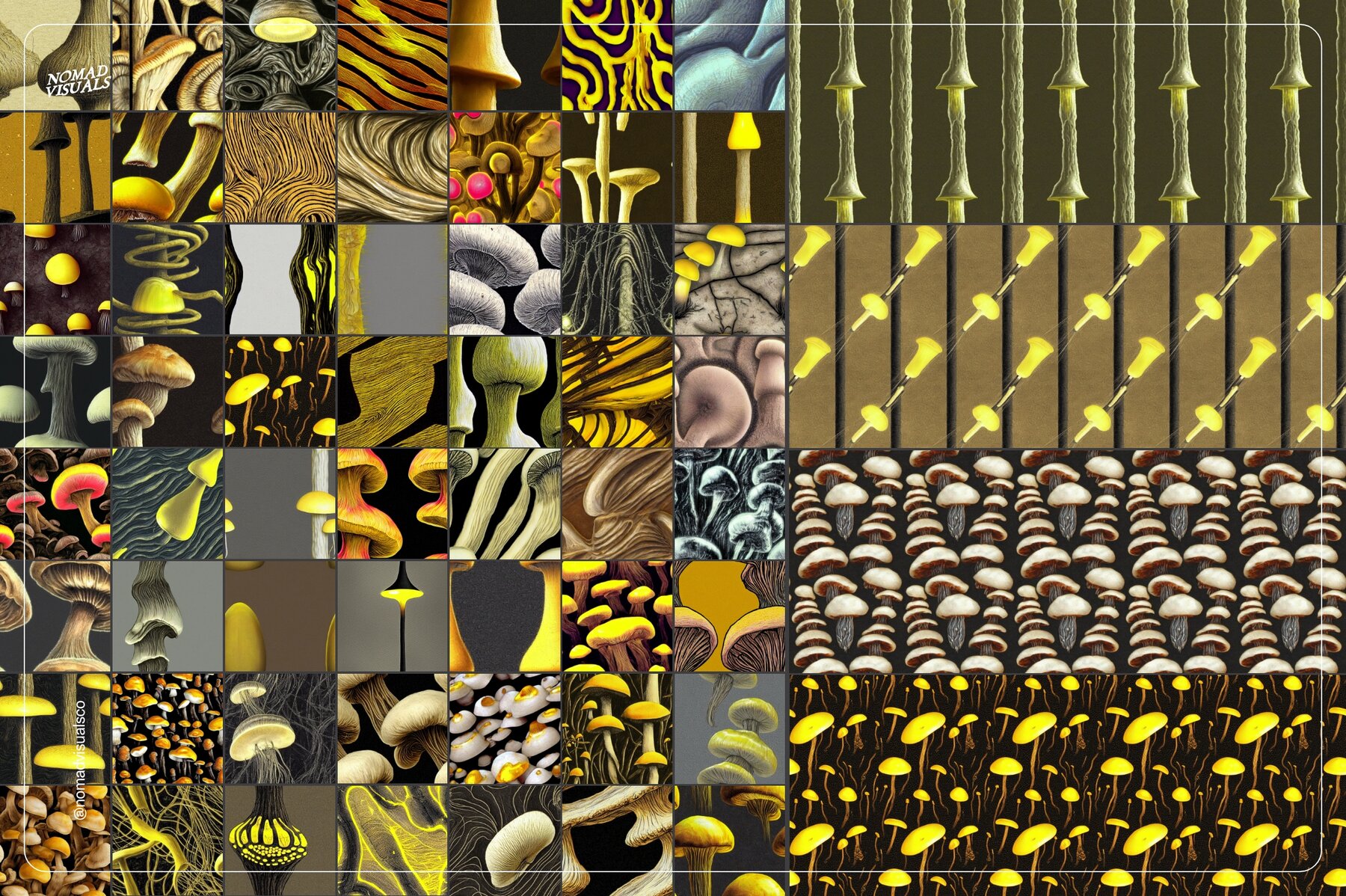 Mushrooms Illustrations 8