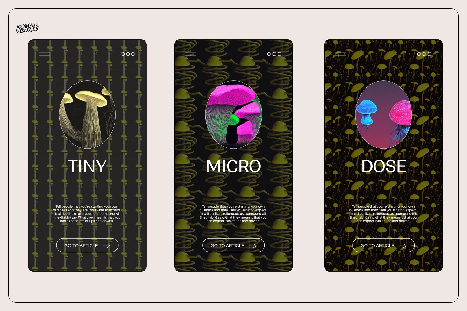 Mushrooms Illustrations 10