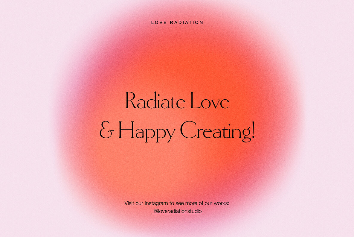 Circle Abstract Bright Grainy Gradient Backgrounds PSD 10