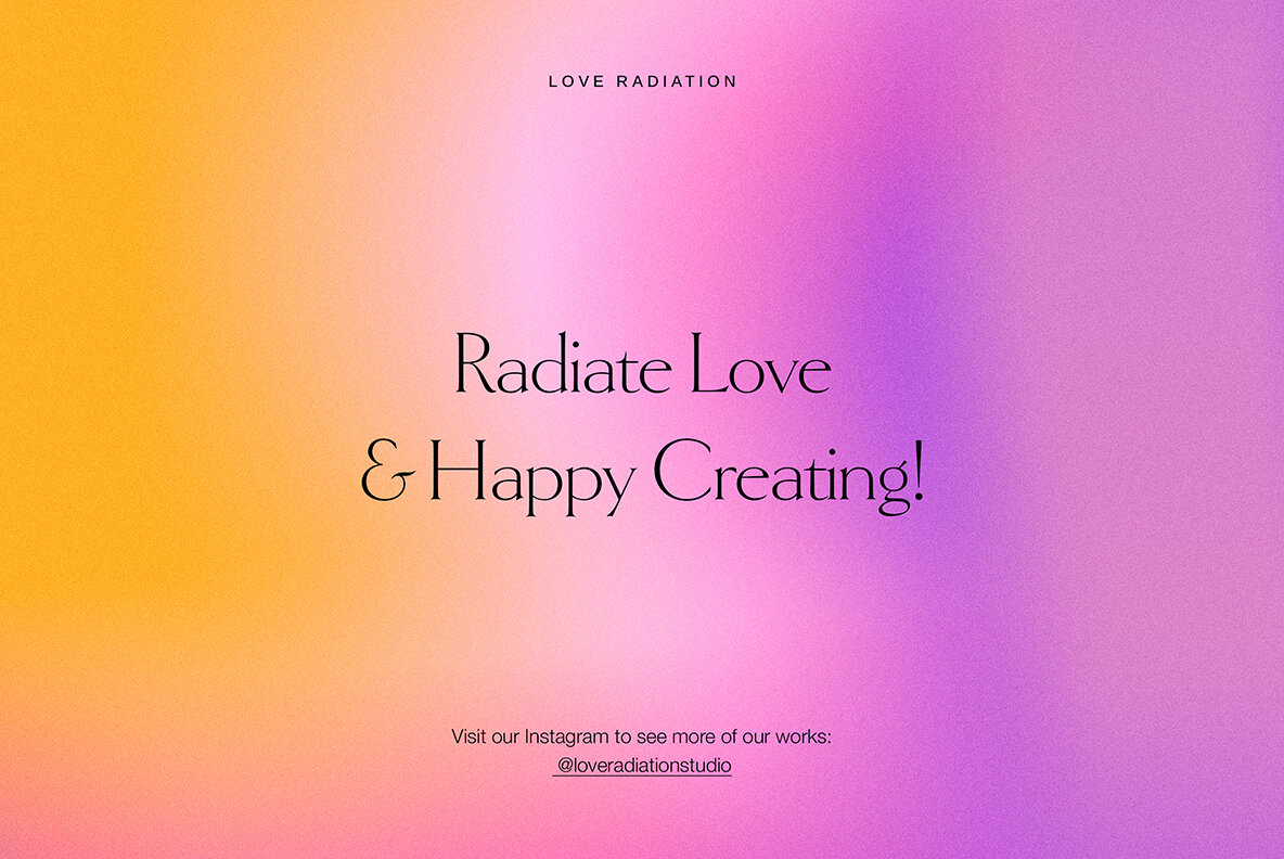 Abstract Bright Neon Grainy Gradient Backgrounds PSD 9