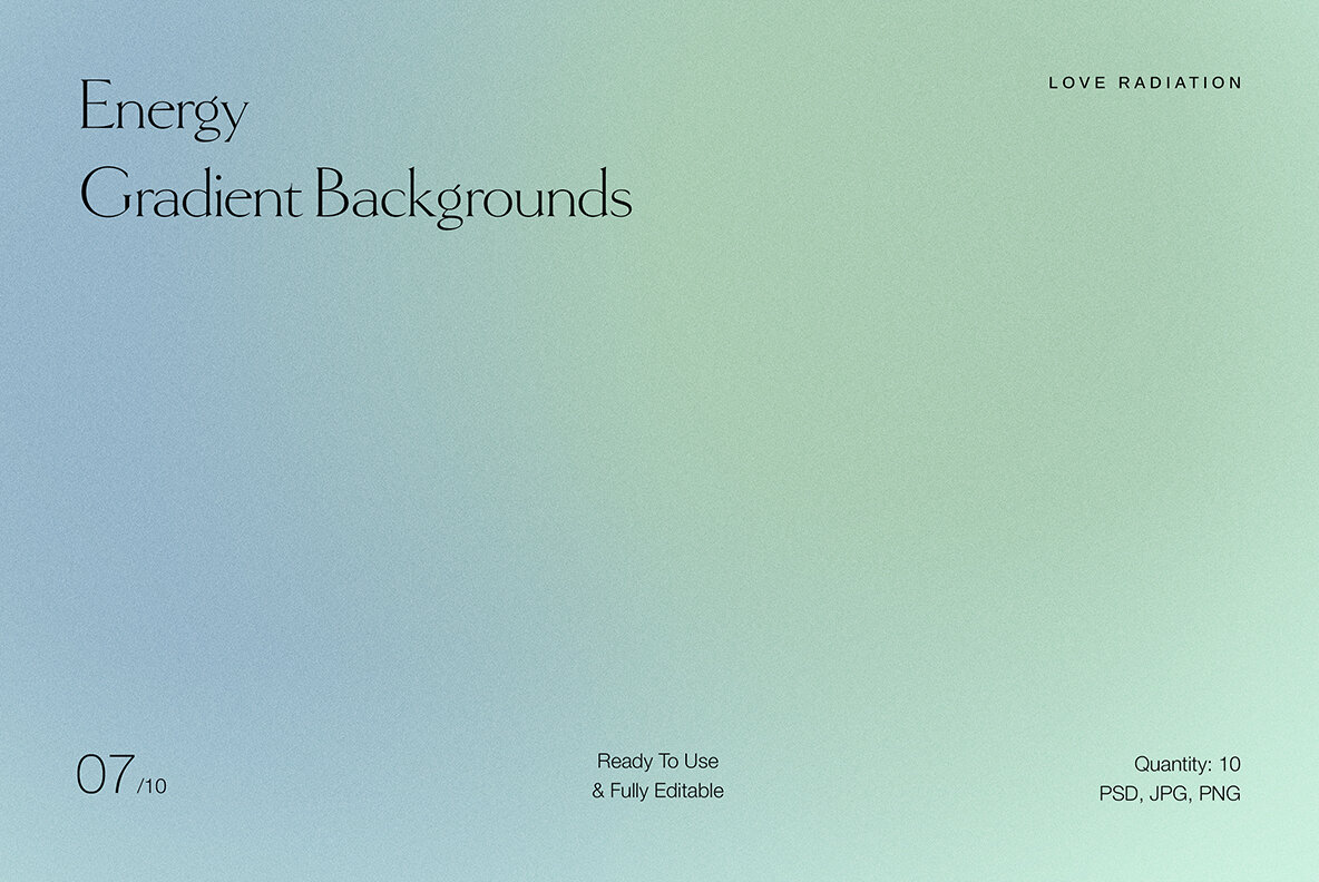 Energy Bright Neon Grainy Gradient Backgrounds PSD 11