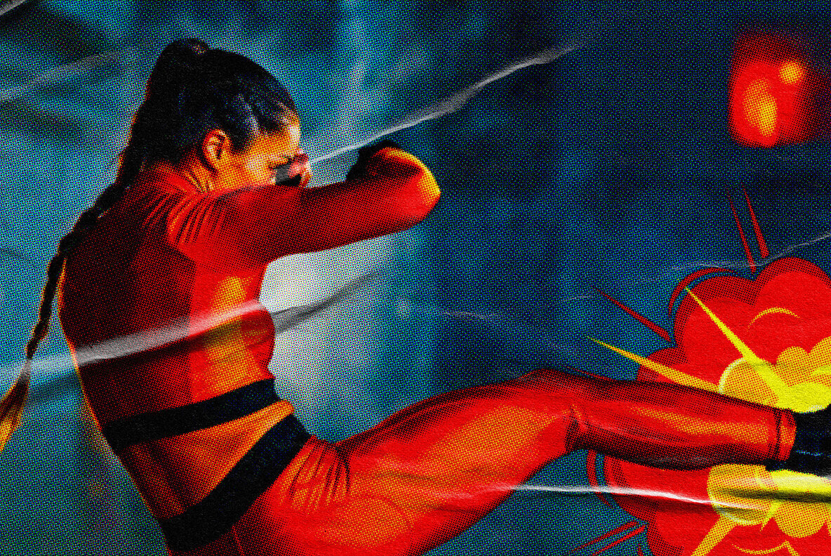 Comical Comic Halftone Effect 2