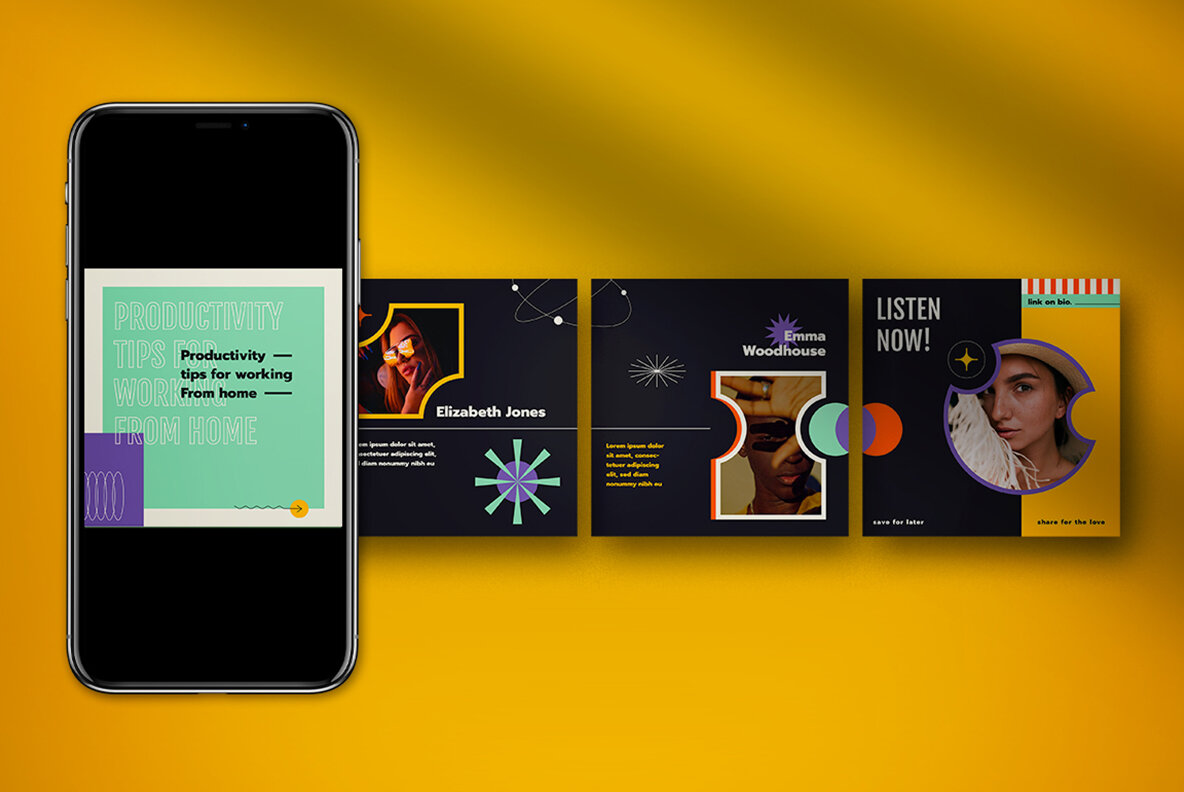 Mint Pop Culture Fashion Instagram Pack 4