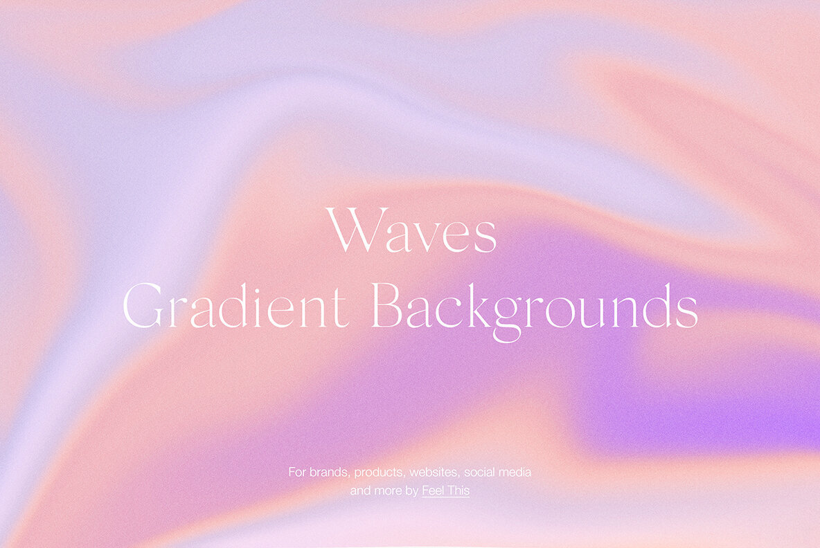 Waves Liquid Colorful Grainy Gradient Textures Backgrounds Graph 1