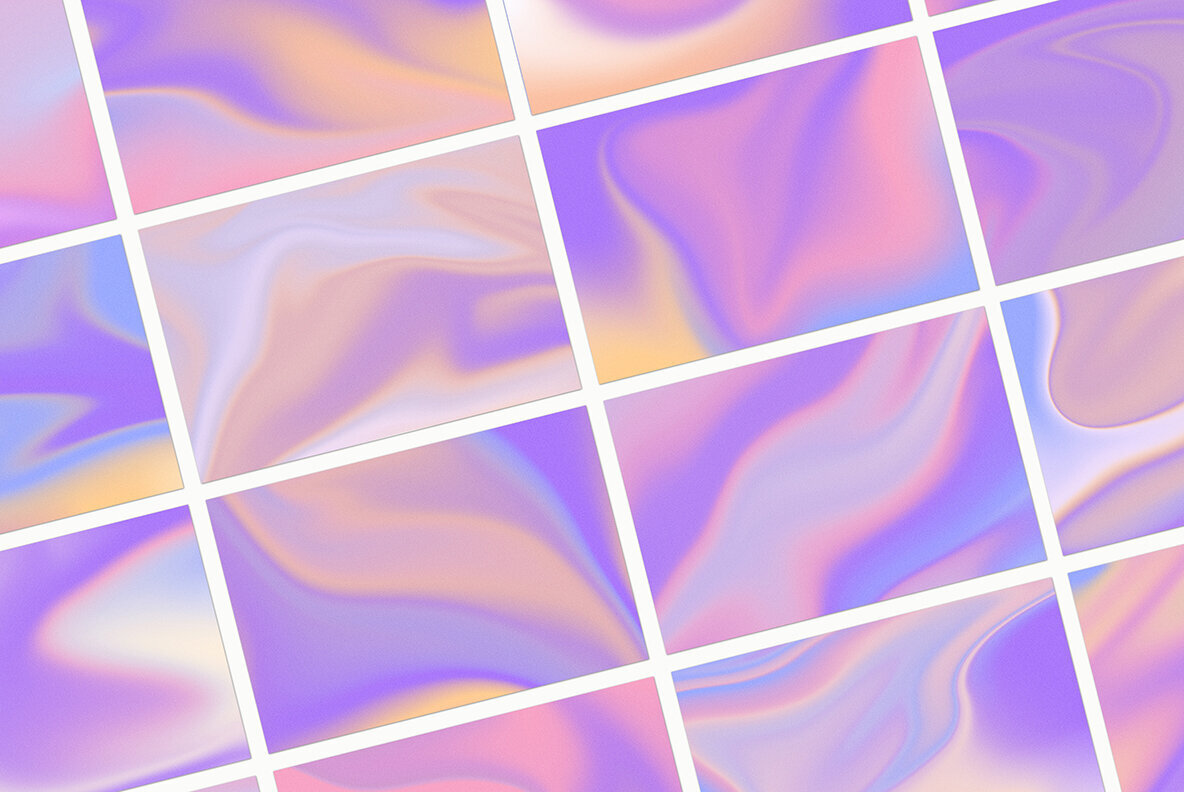 Waves Liquid Colorful Grainy Gradient Textures Backgrounds Graph 3