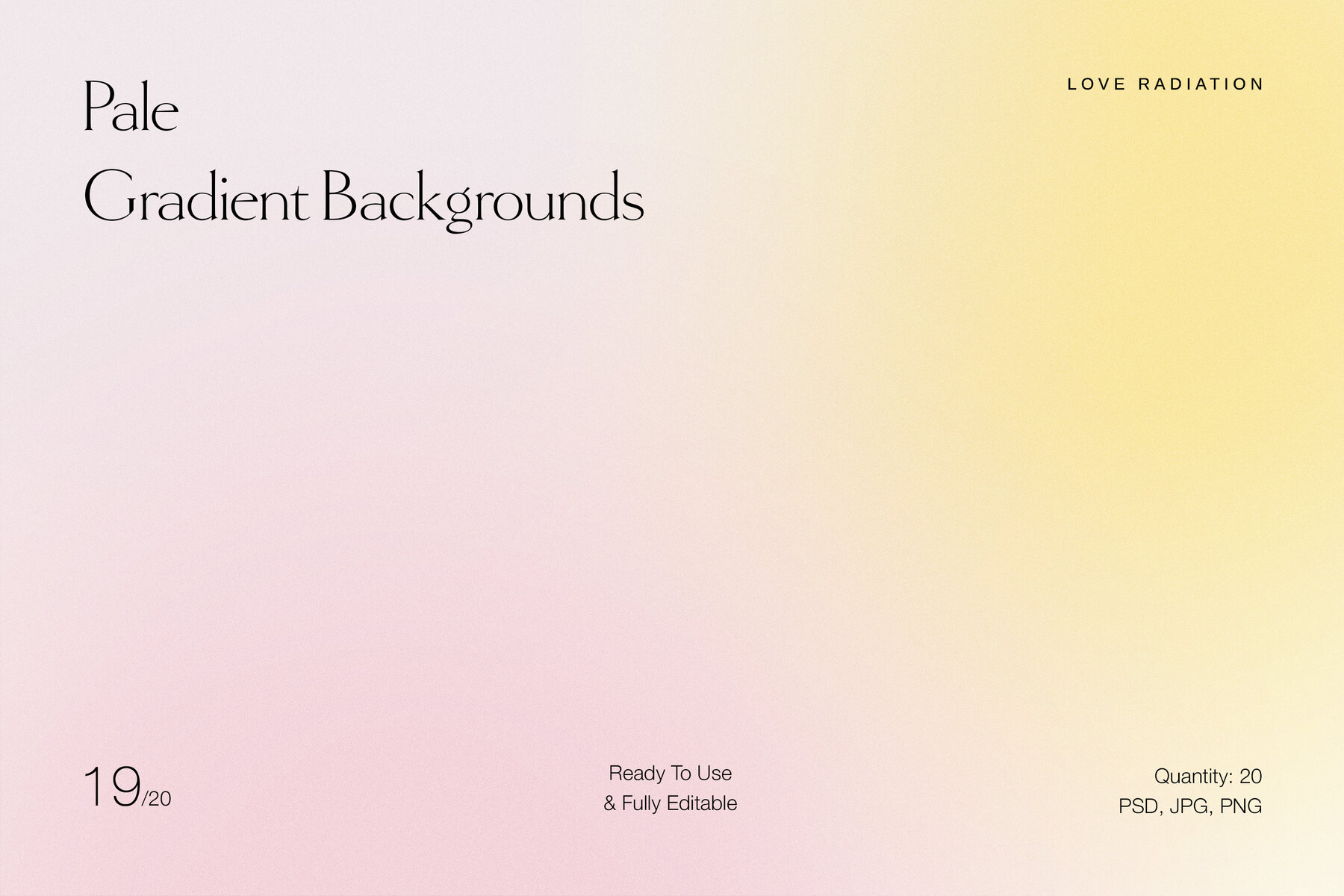 Pale Abstract Pastel Grainy Gradient Backgrounds PSD 4