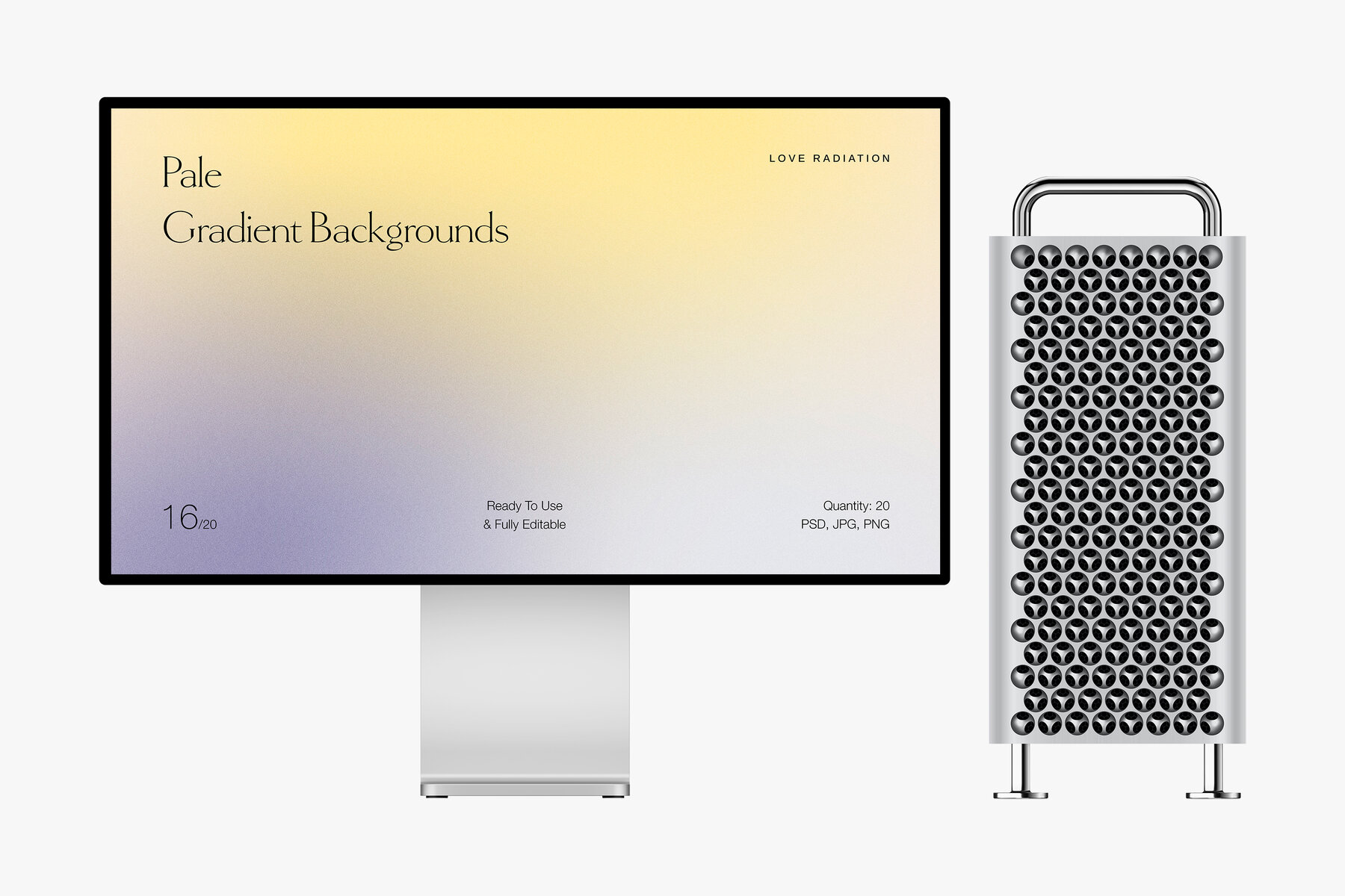 Pale Abstract Pastel Grainy Gradient Backgrounds PSD 13