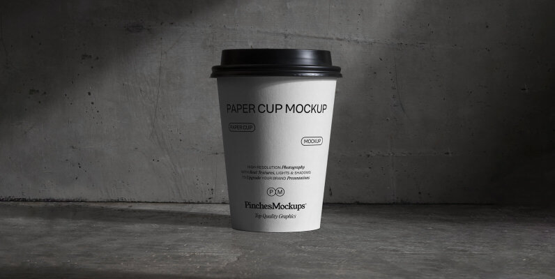Paper Cup Mockup PM PC 01