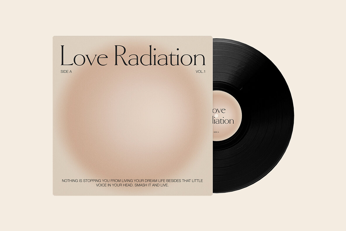 Circle Abstract Nude Grainy Gradient Backgrounds 11