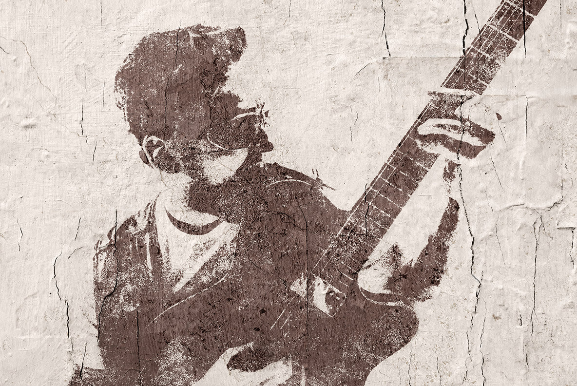 Grunge Wall Photo Effect 6