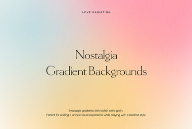 Nostalgia Abstract Pastel Grainy Gradient Backgrounds PSD