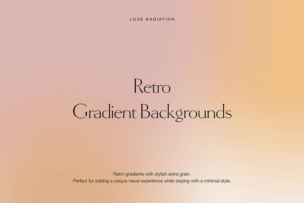 Retro Vintage Nude Grainy Gradient Backgrounds 1
