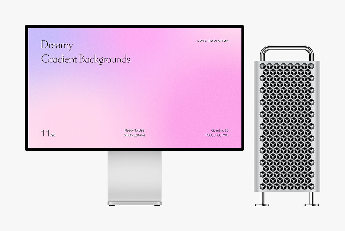 Dreamy Abstract Purple Grainy Gradient Backgrounds 7