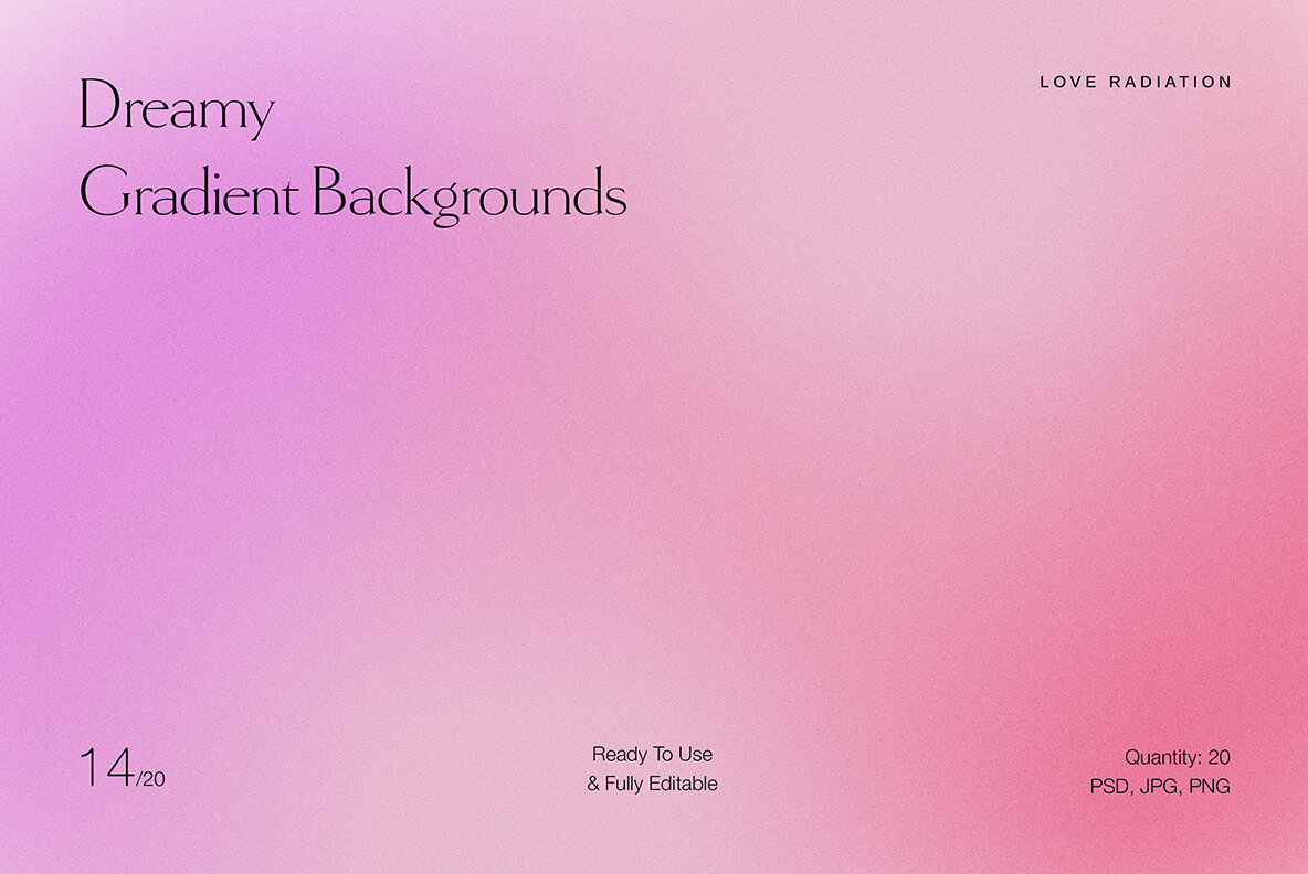 Dreamy Abstract Purple Grainy Gradient Backgrounds 10