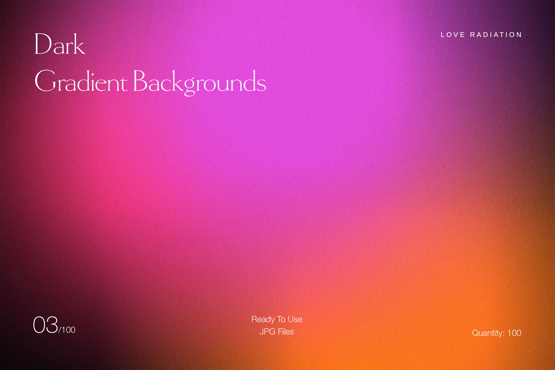Abstract Dark Neon Grainy Gradient Backgrounds 2