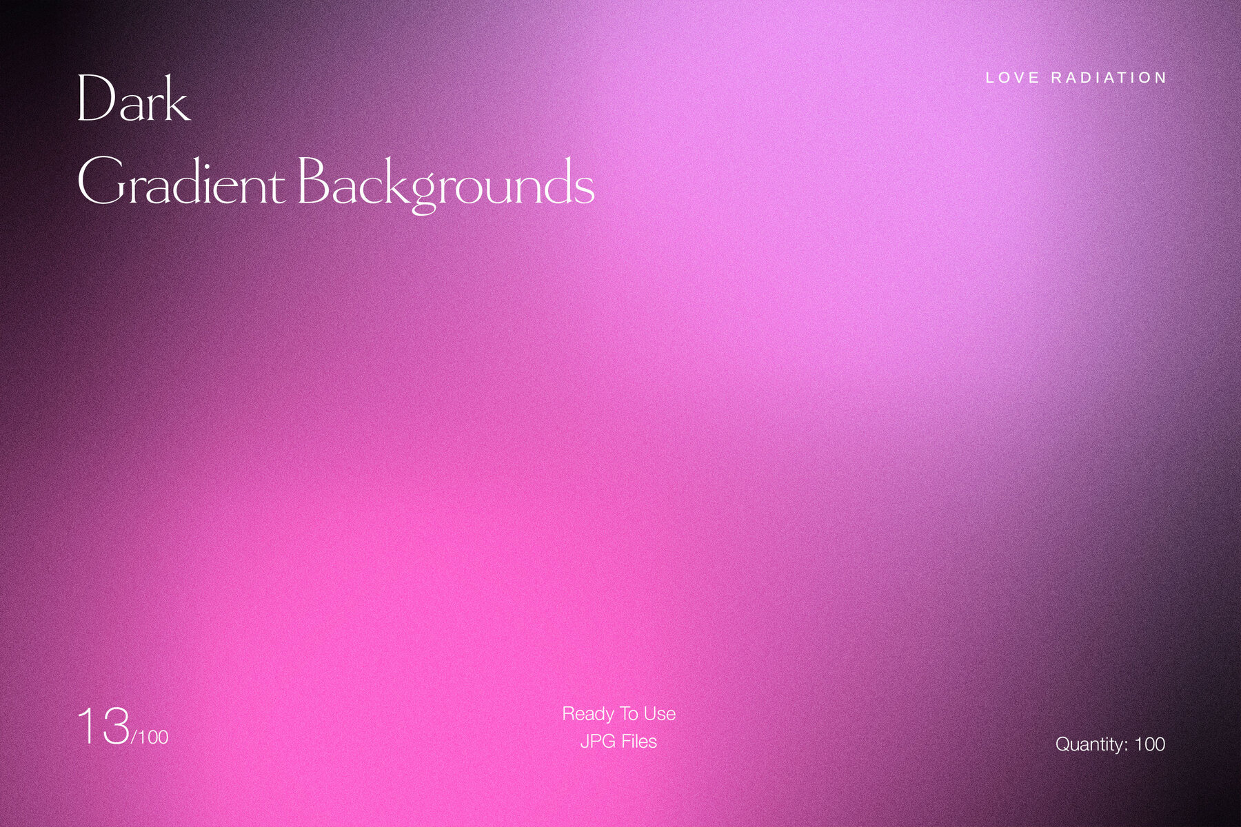 Abstract Dark Neon Grainy Gradient Backgrounds 4