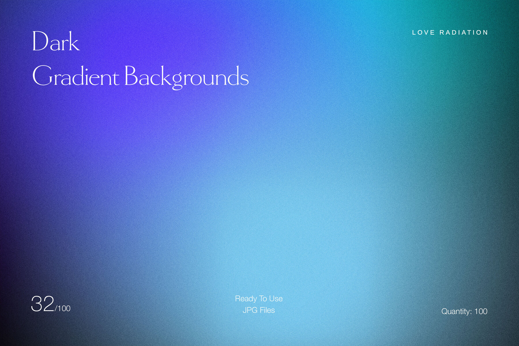 Abstract Dark Neon Grainy Gradient Backgrounds 8