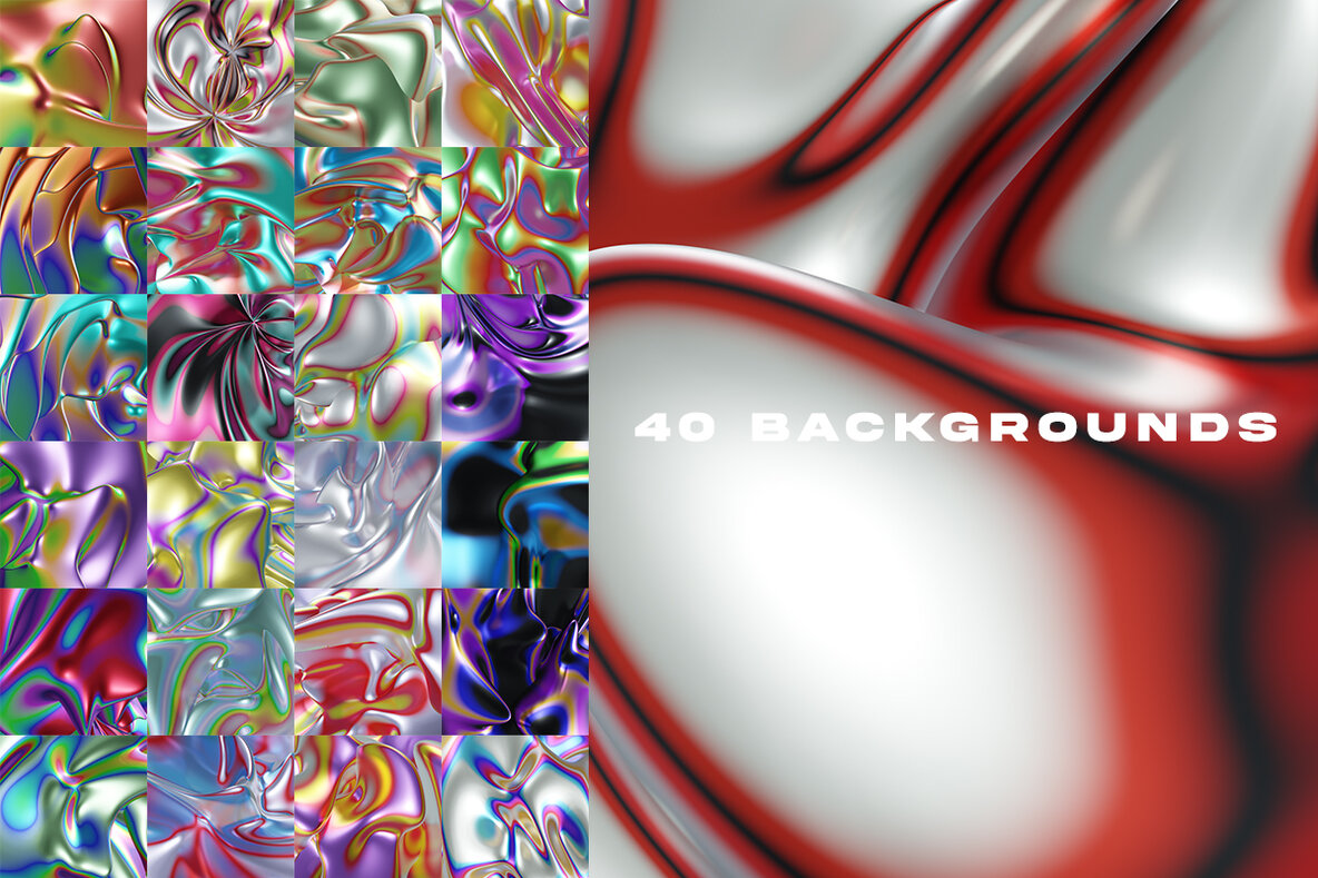 Iridescent Backgrounds 6