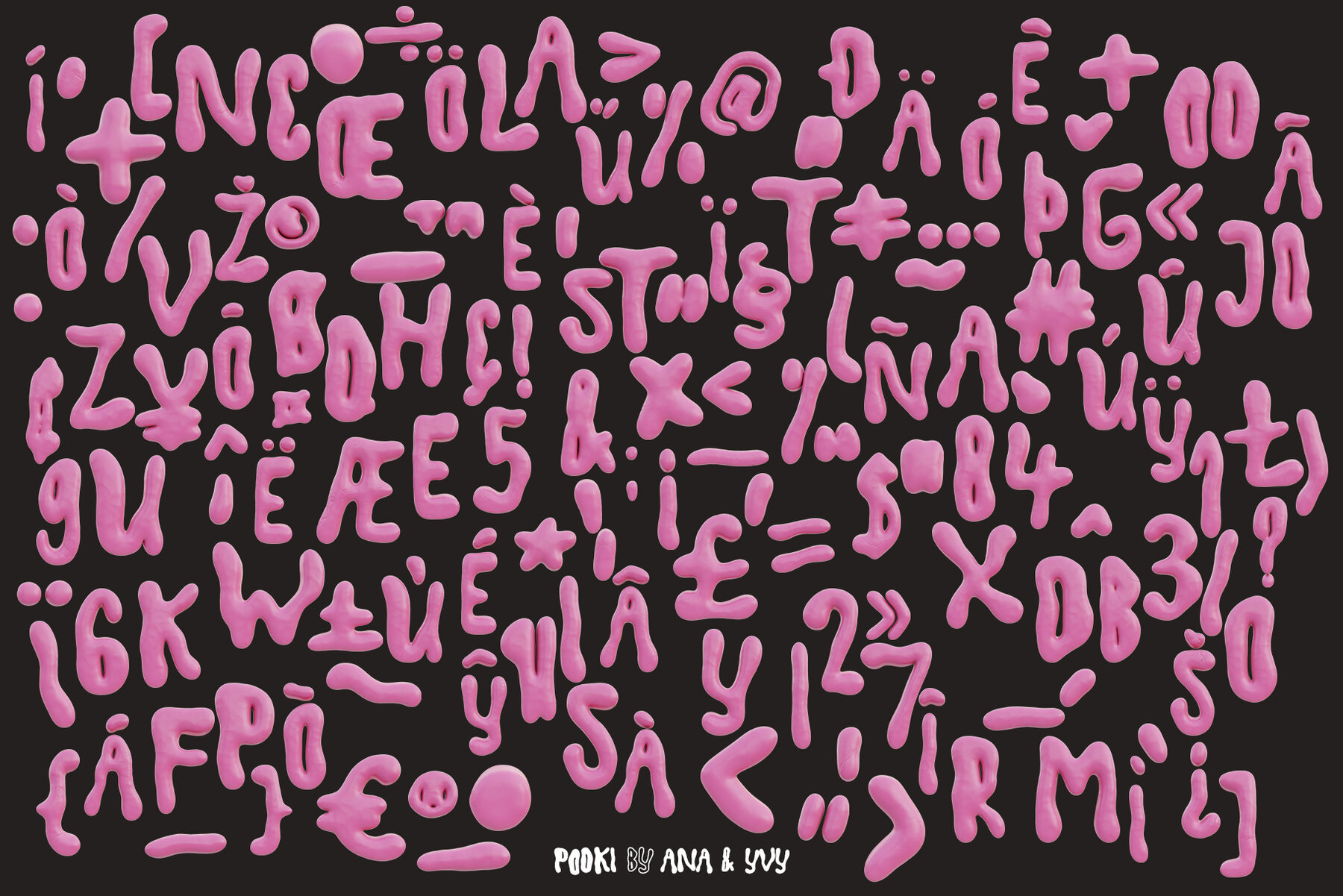 Pooki   Font   Graphics 10