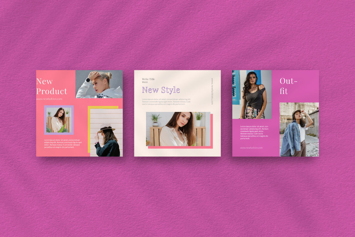 Pastel Instagram Template 4