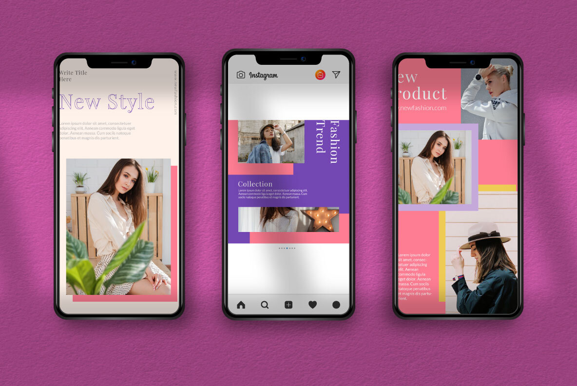 Pastel Instagram Template 9