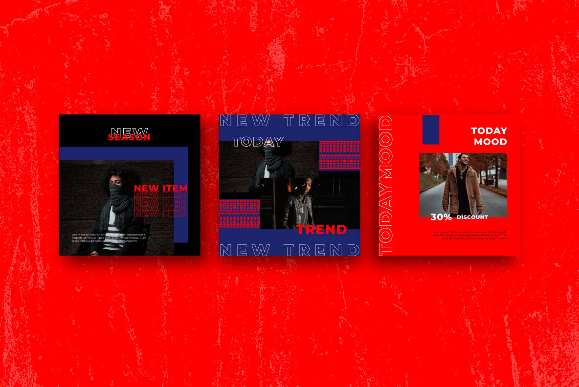 Dark Story Social Media Template 4