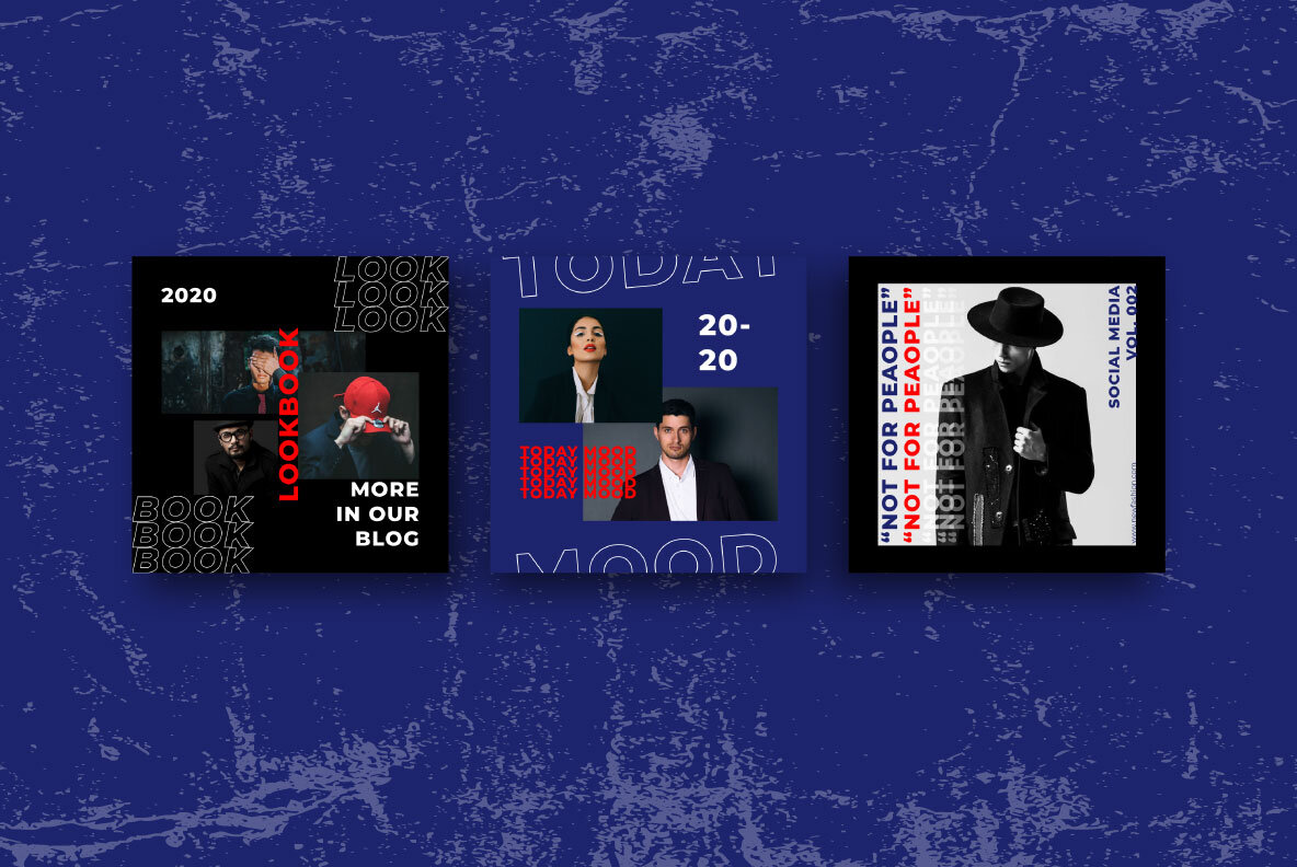 Dark Story Social Media Template 6