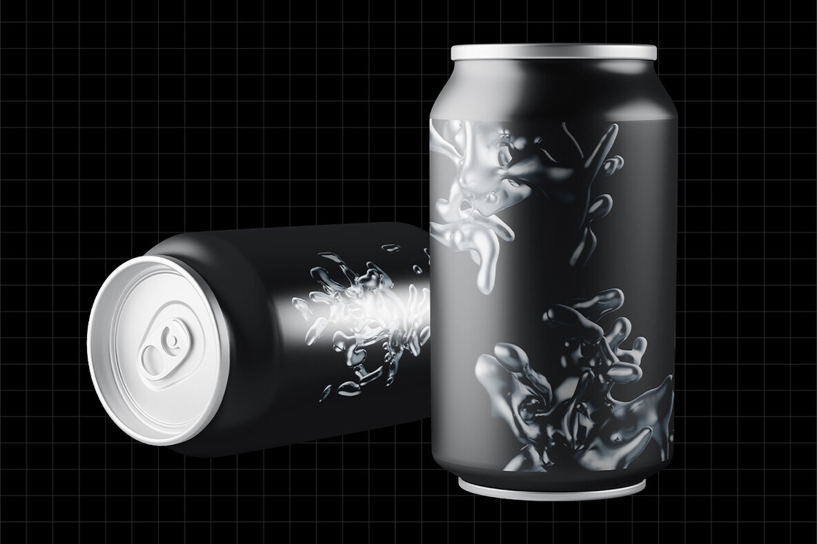 Chrome Liquid   3D Shapes 2