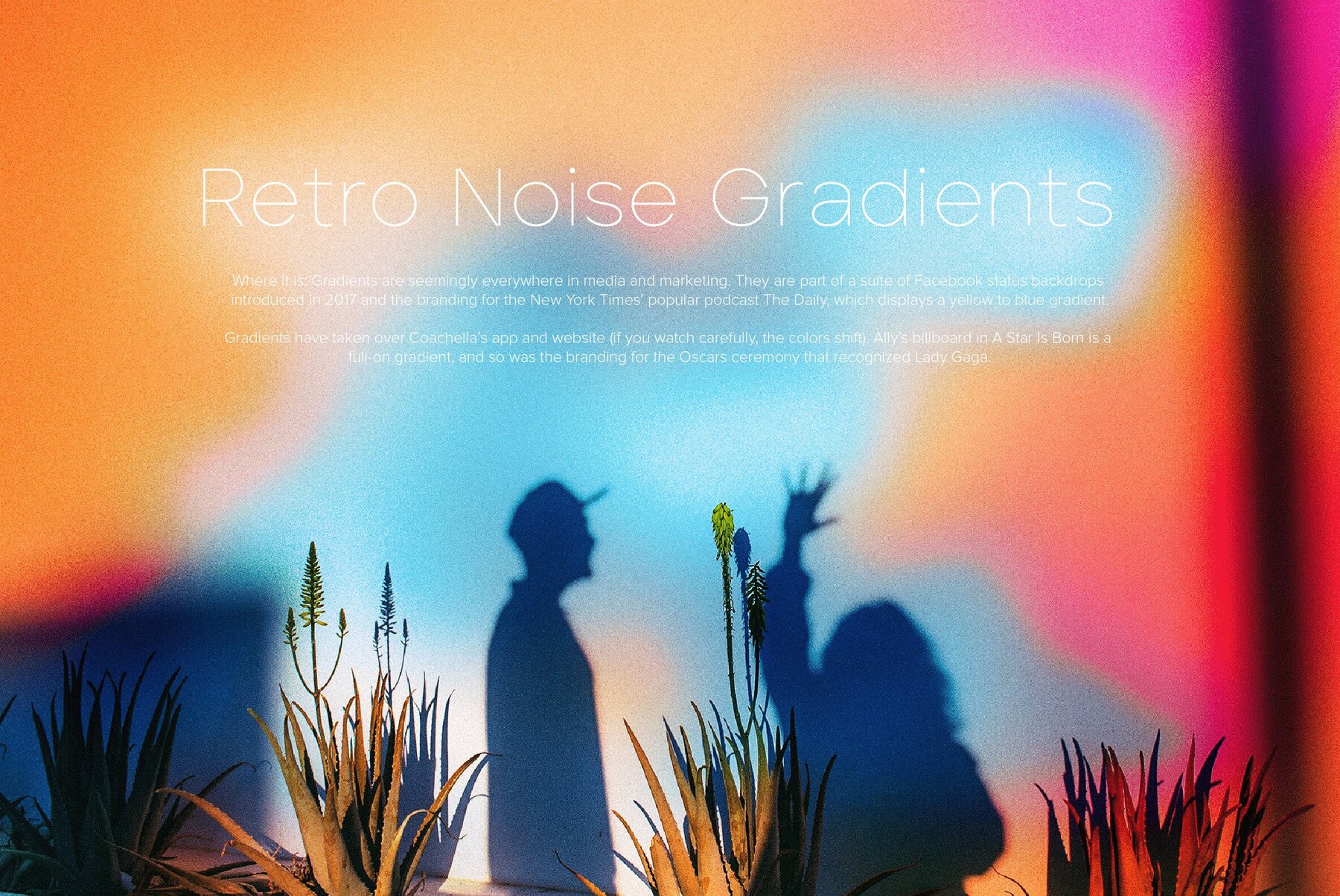 Retro Noise Gradients 6