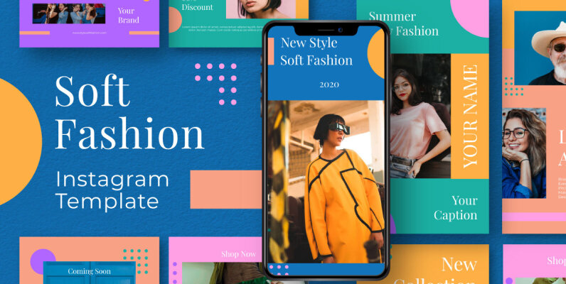 Soft Fashion Social Media Template