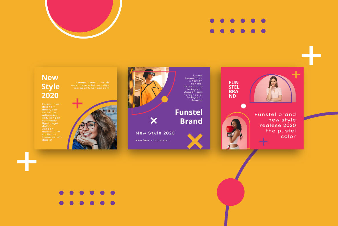Funstel Puzzle Instagram Feed Template 5