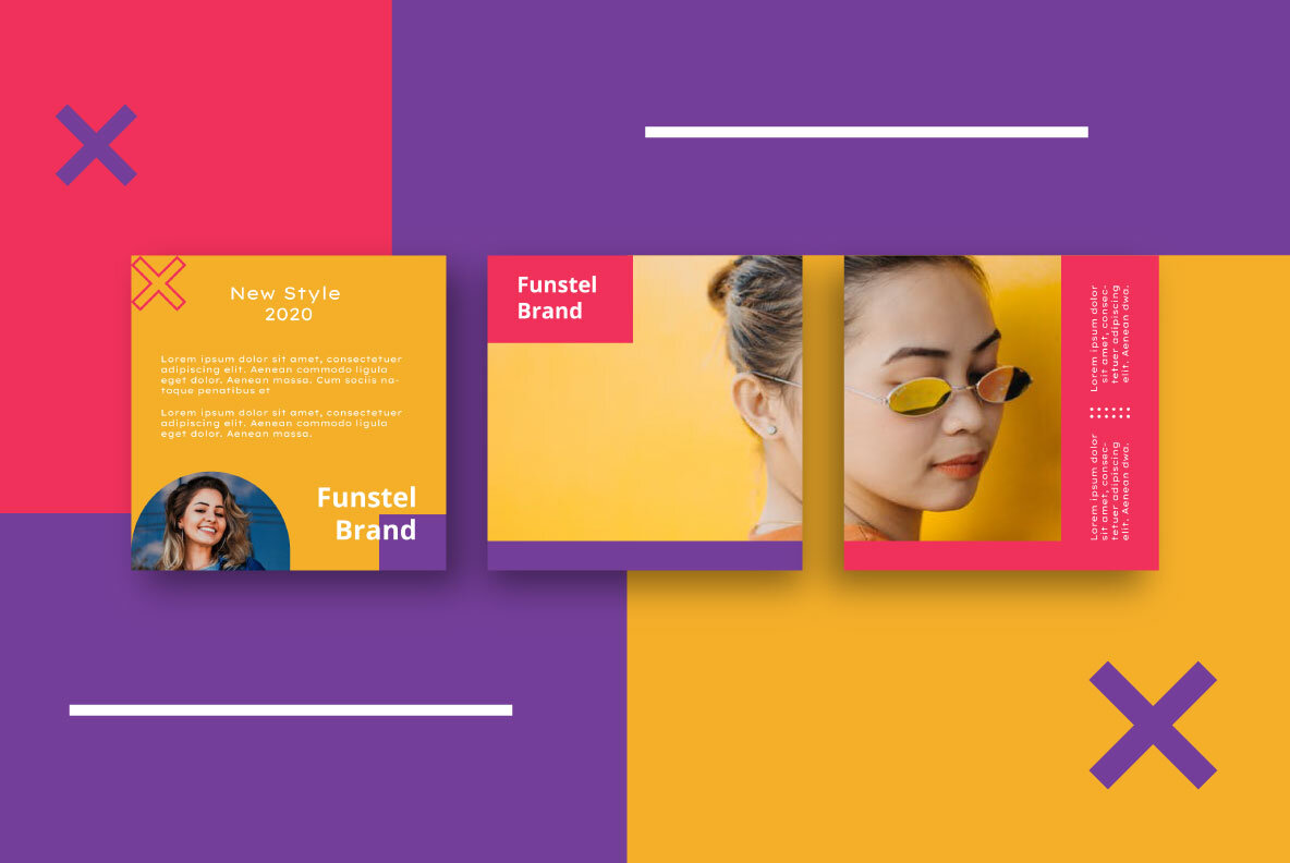 Funstel Puzzle Instagram Feed Template 7