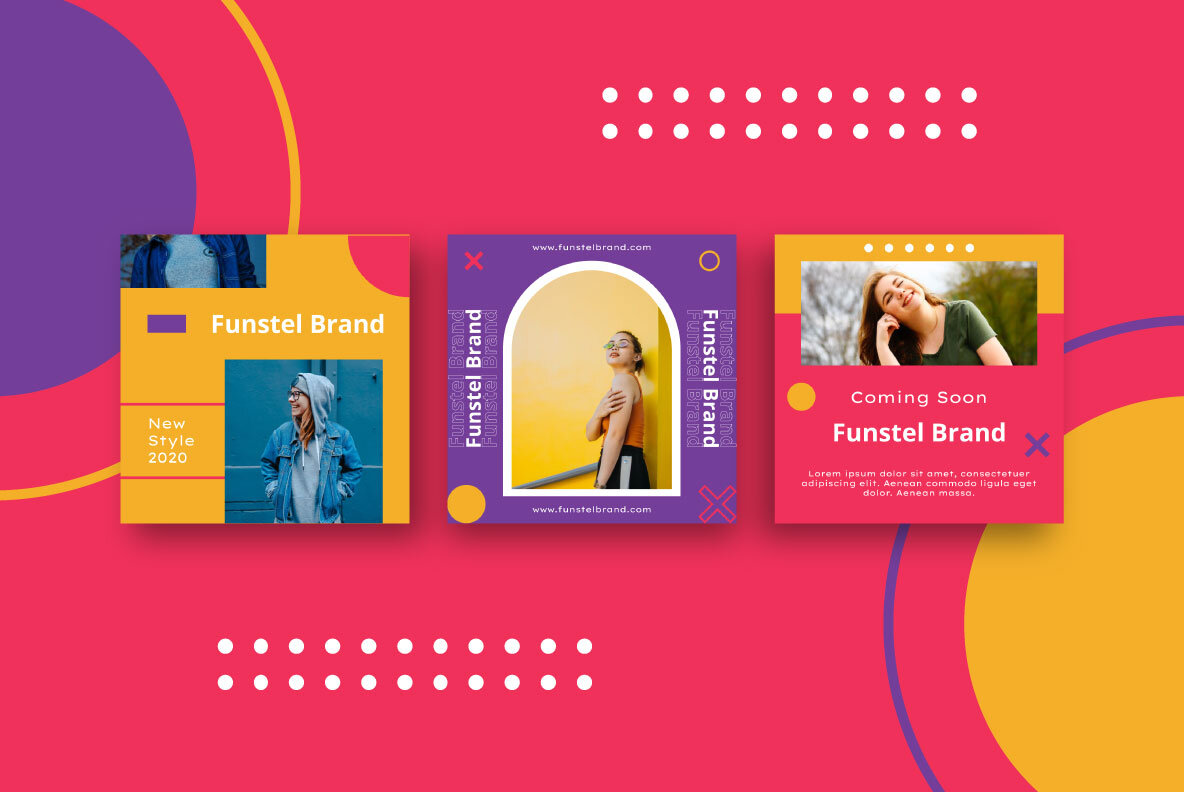 Funstel Puzzle Instagram Feed Template 8