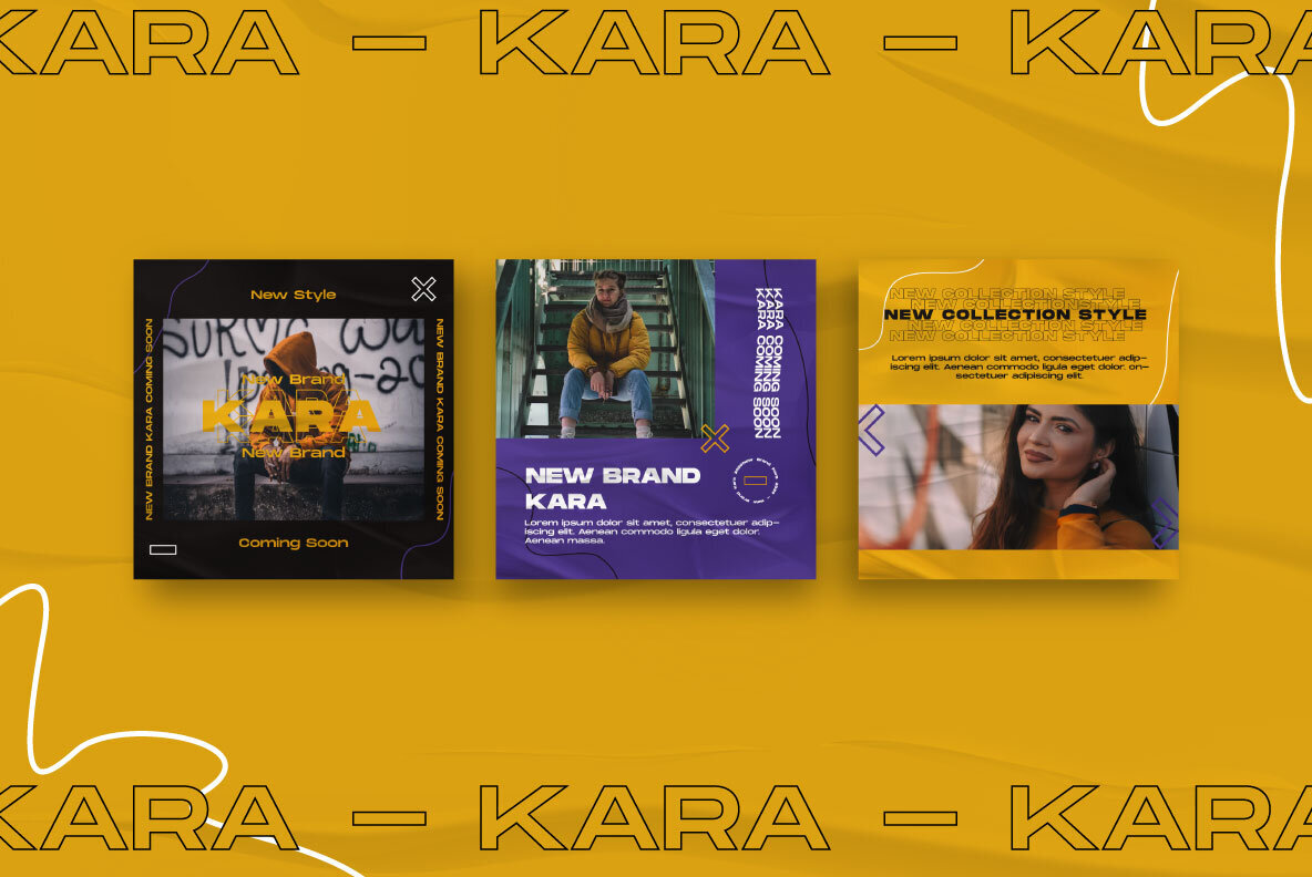 Kara Story   Feed Instagram Template 3