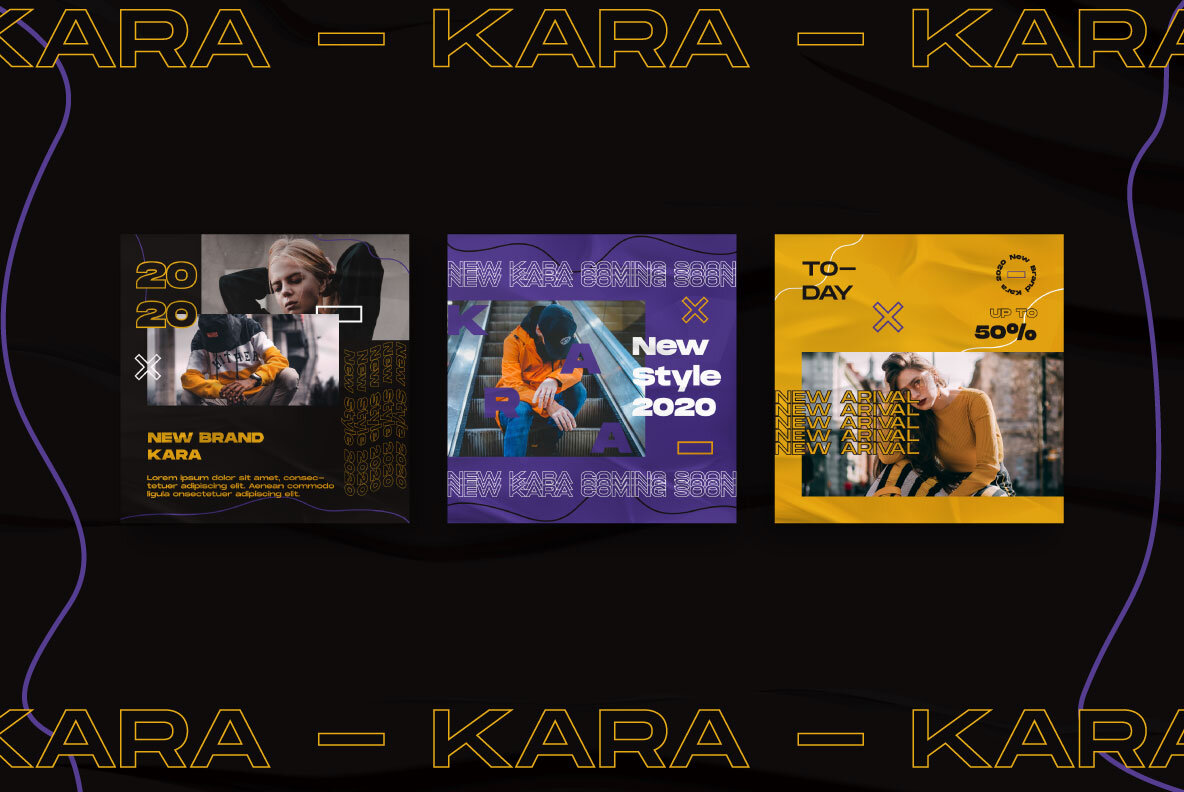 Kara Story   Feed Instagram Template 4