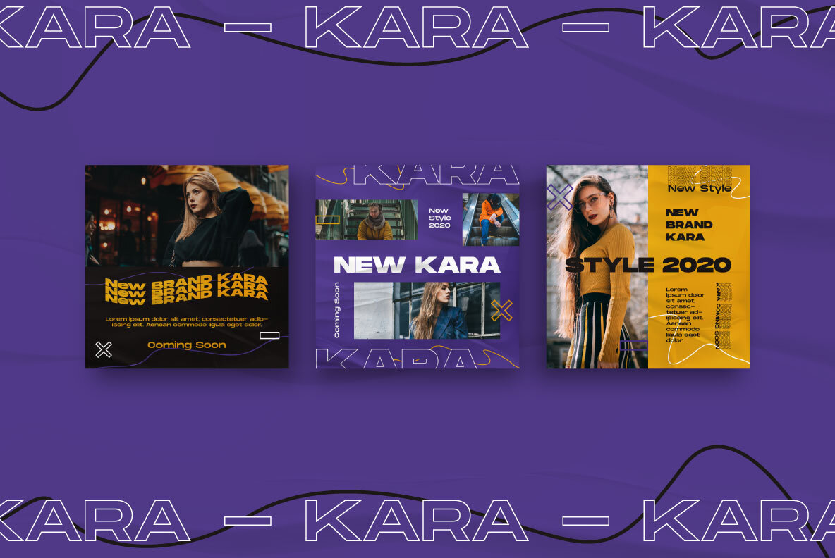 Kara Story   Feed Instagram Template 5