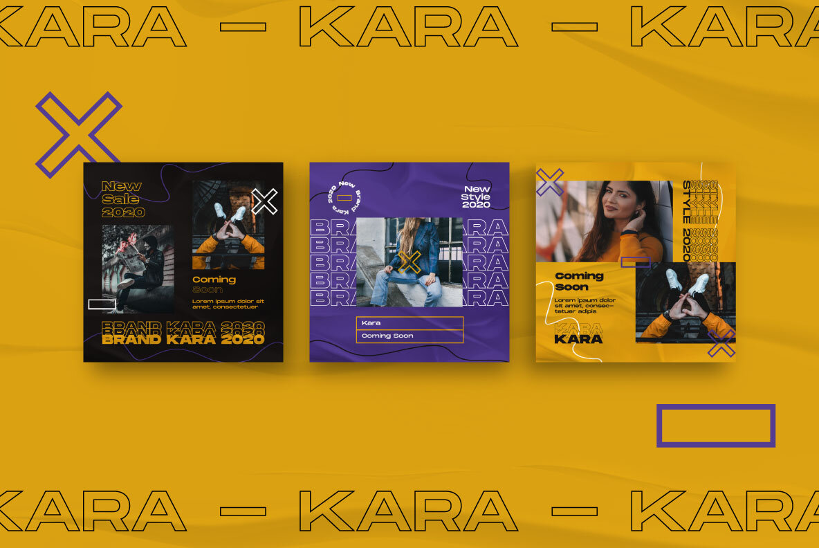 Kara Story   Feed Instagram Template 6