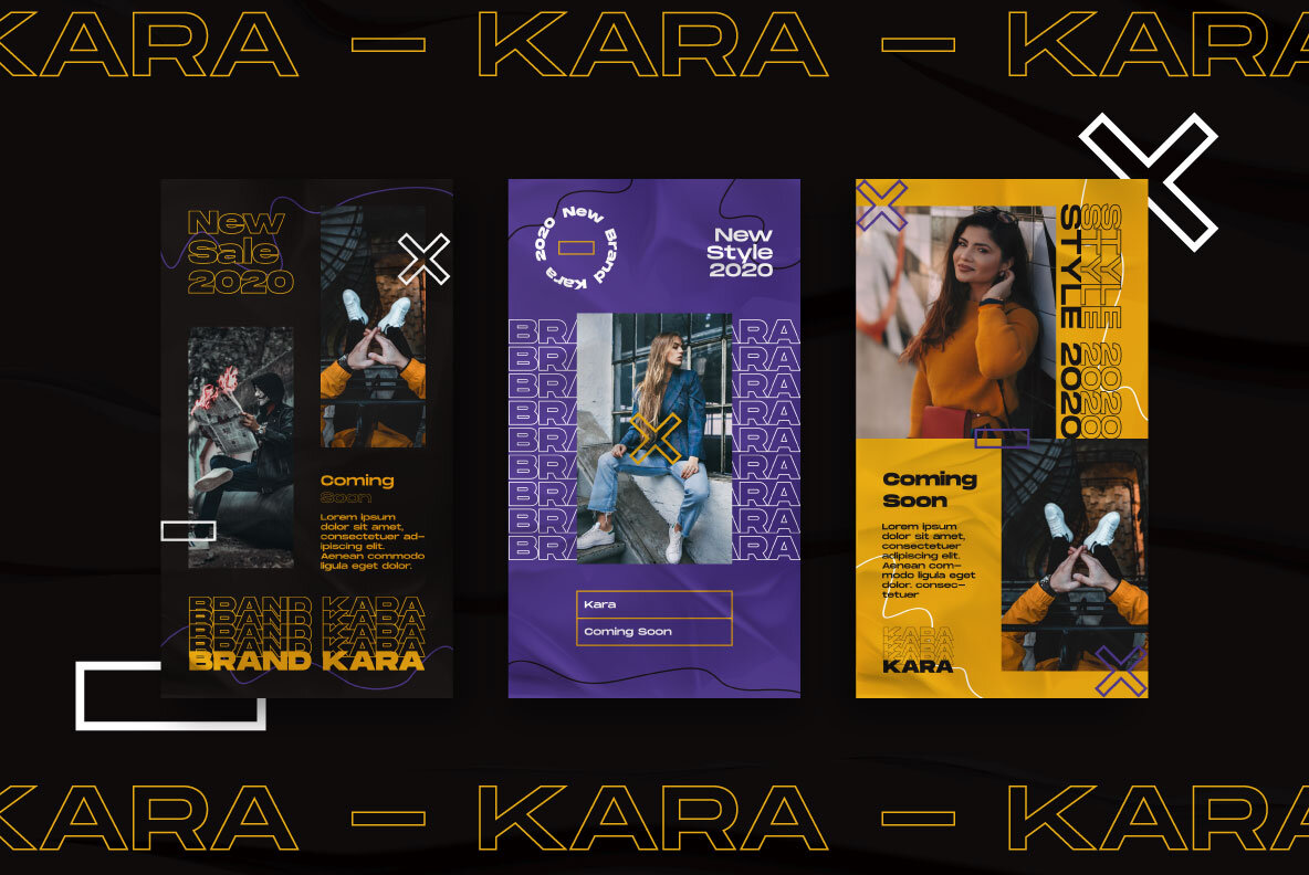 Kara Story   Feed Instagram Template 10