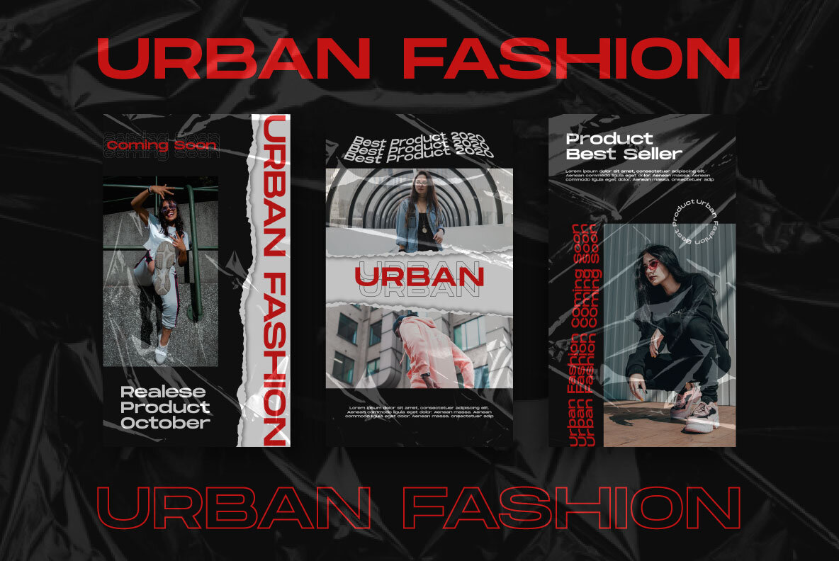 Urban Story   Feed Instagram Template 7