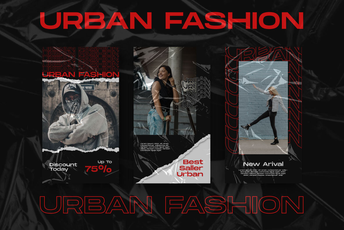 Urban Story   Feed Instagram Template 8