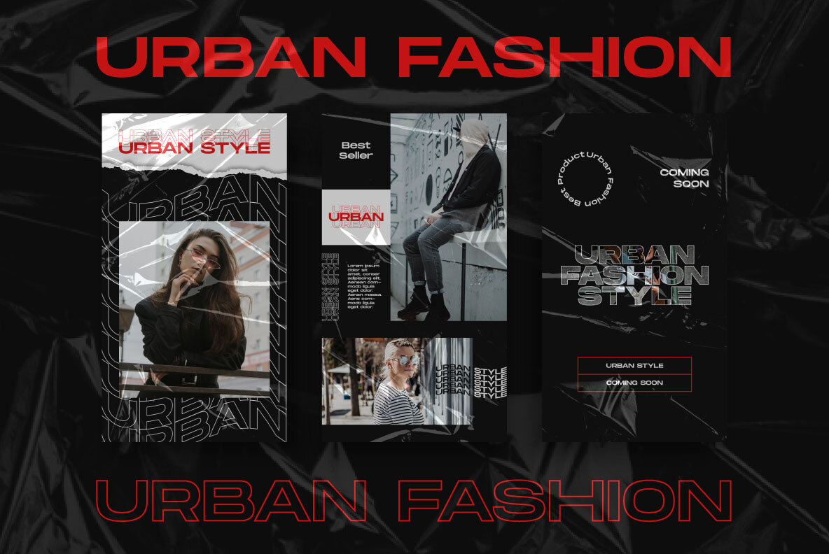 Urban Story   Feed Instagram Template 10