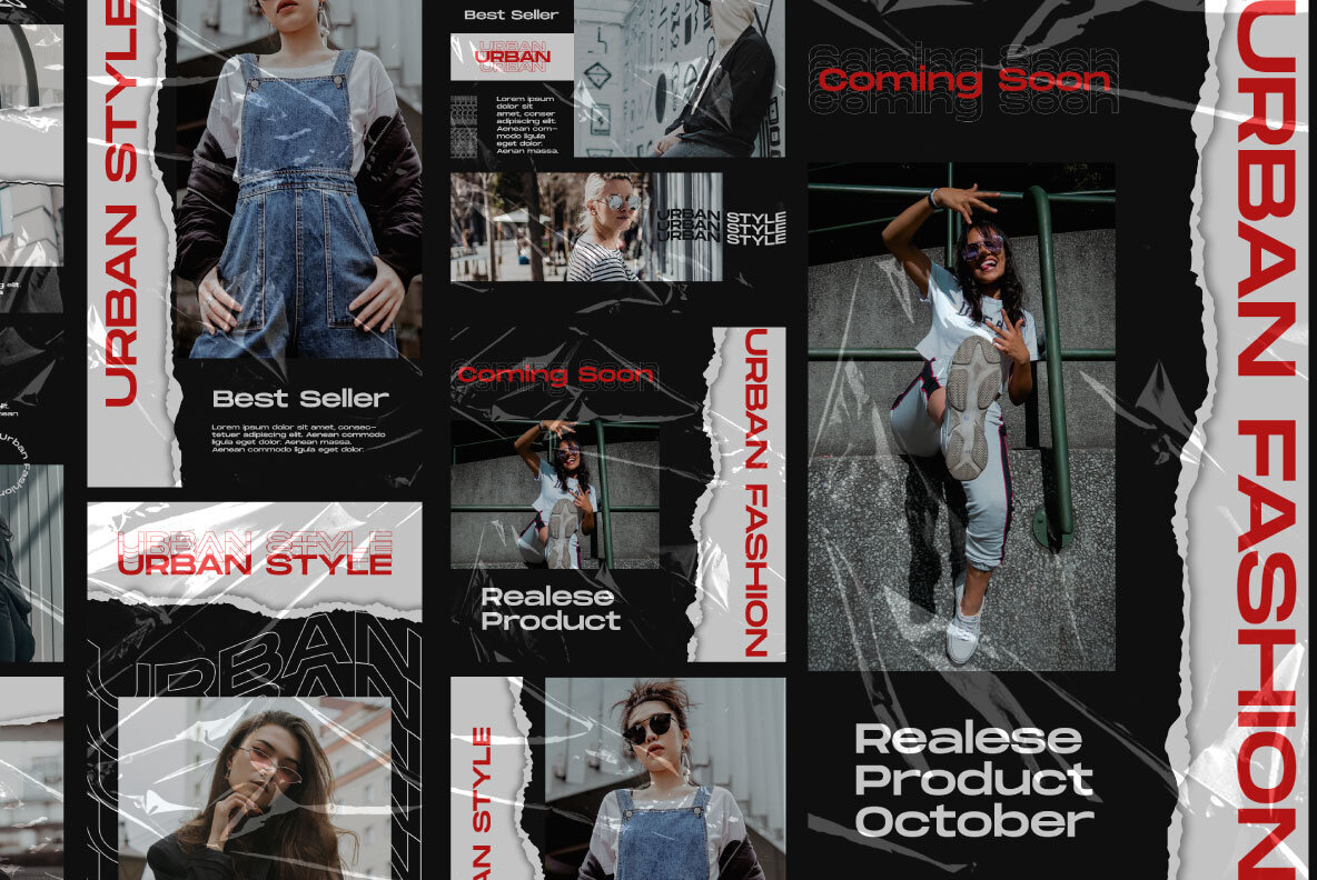 Urban Story   Feed Instagram Template 11