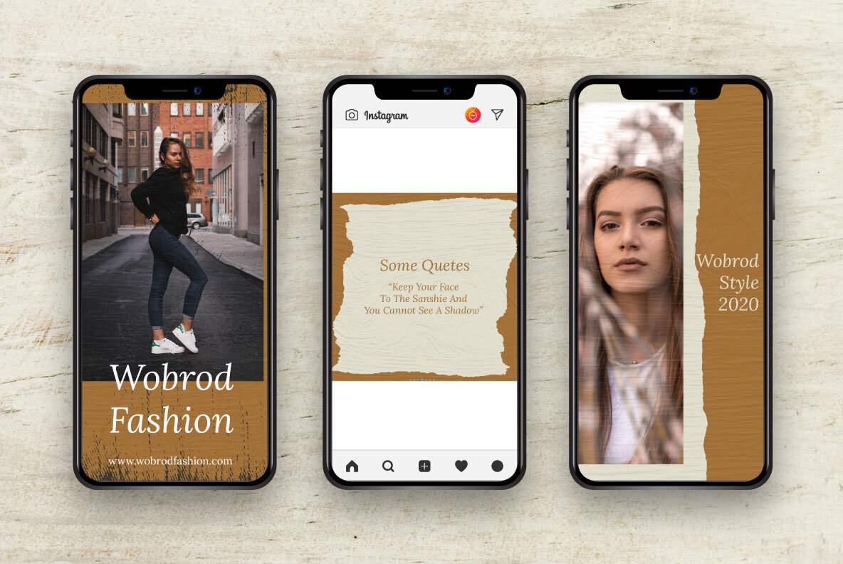 Wobrod Story   Feed Instagram Template 2