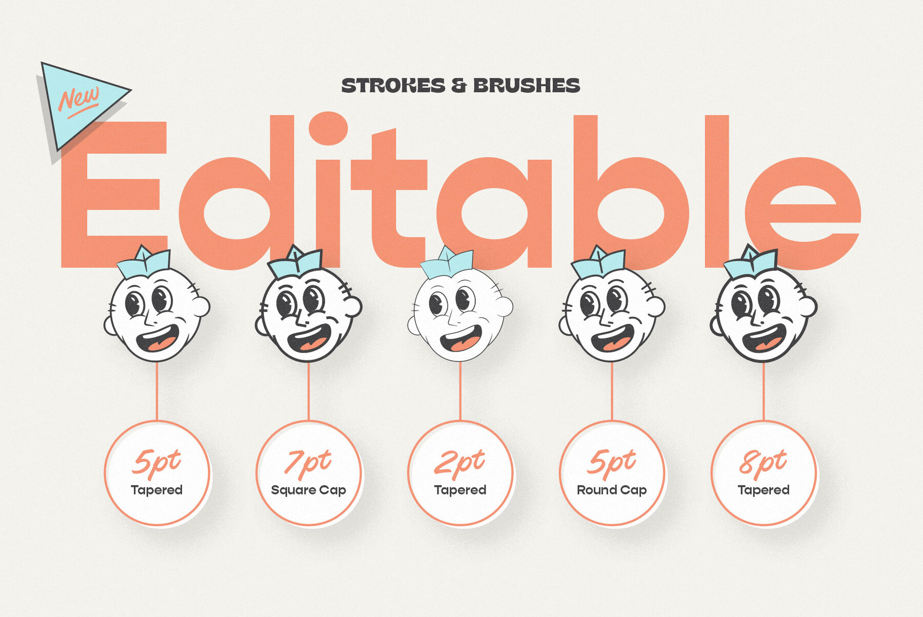 Mascot Maker v2 0   Vintage Vector Character Toolkit 4