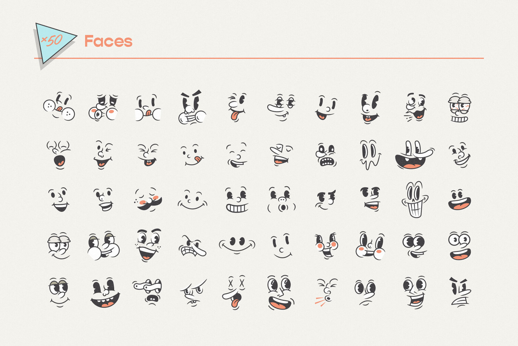 Mascot Maker v2 0   Vintage Vector Character Toolkit 8
