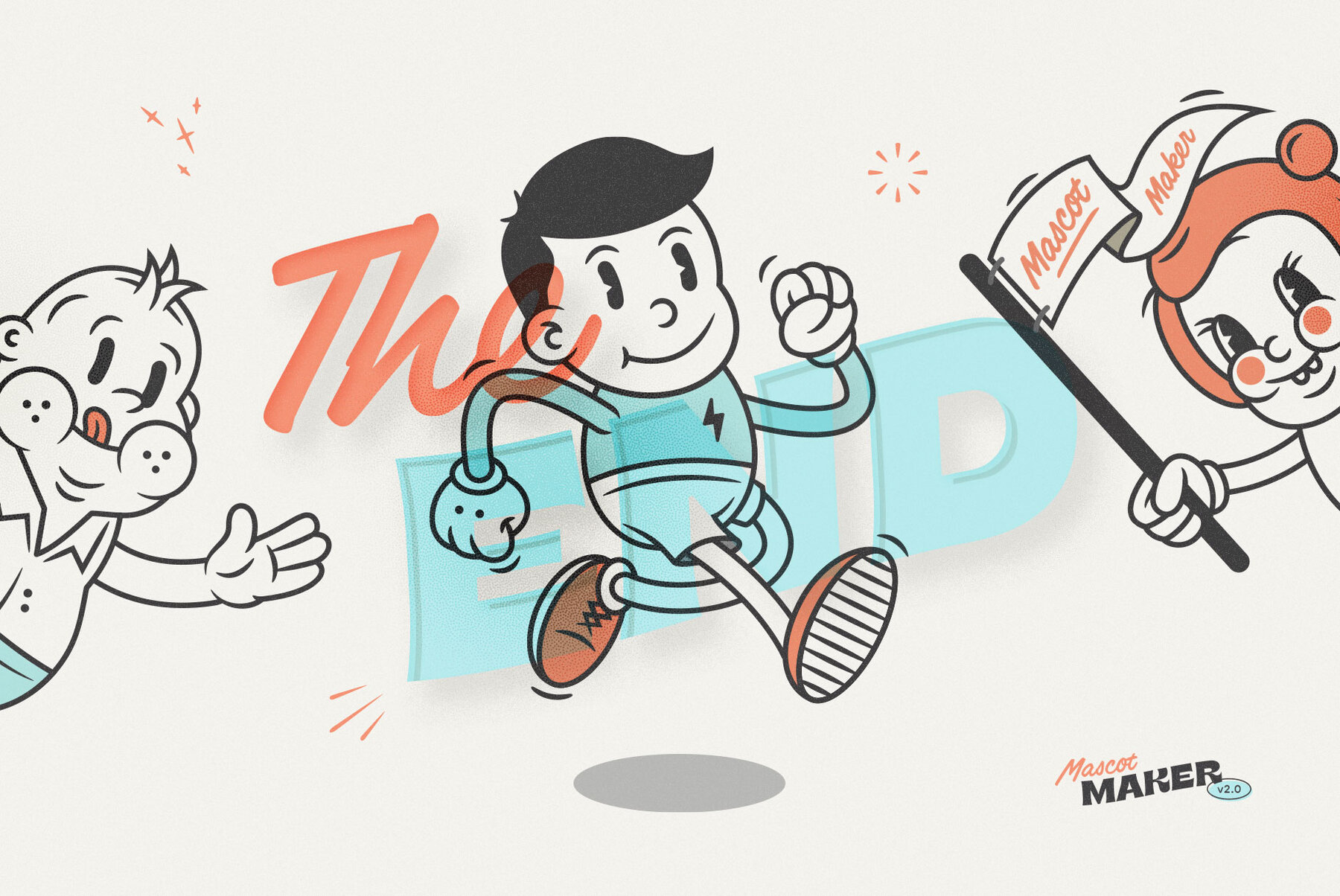 Mascot Maker v2 0   Vintage Vector Character Toolkit 13