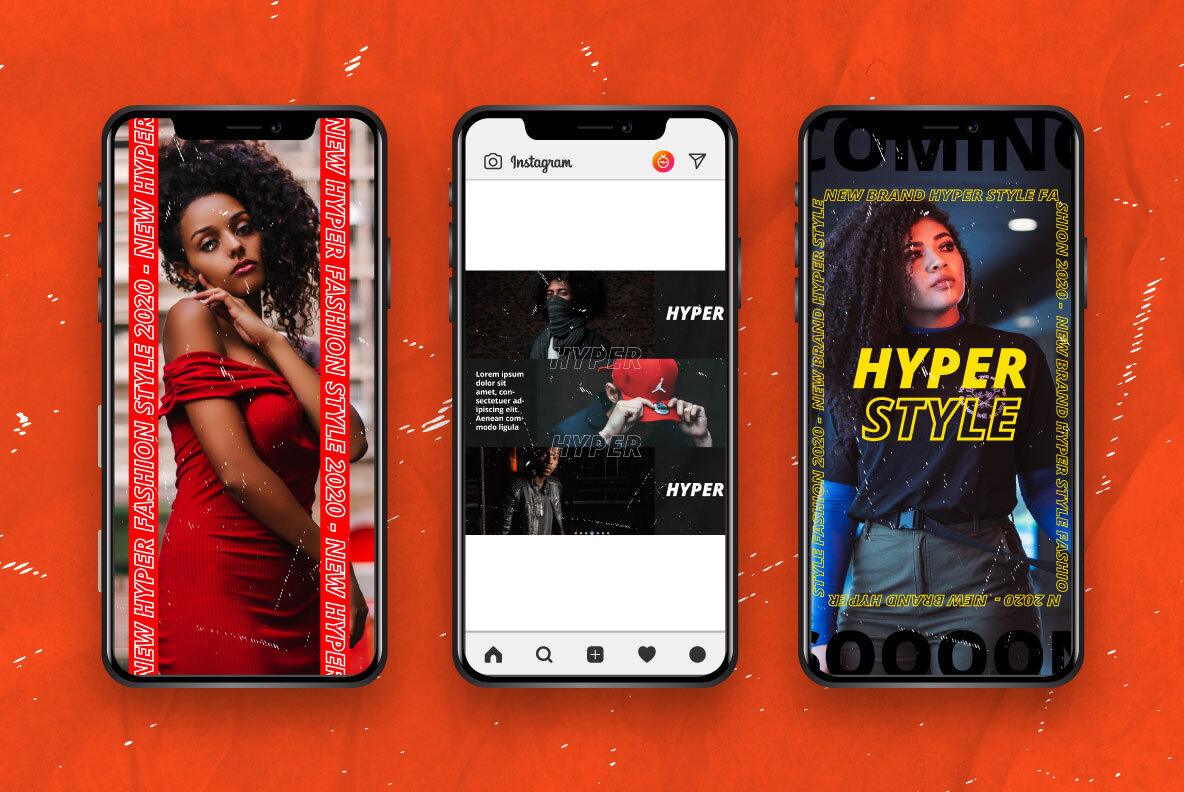 Hyper Story   Feed Instagram Template 2