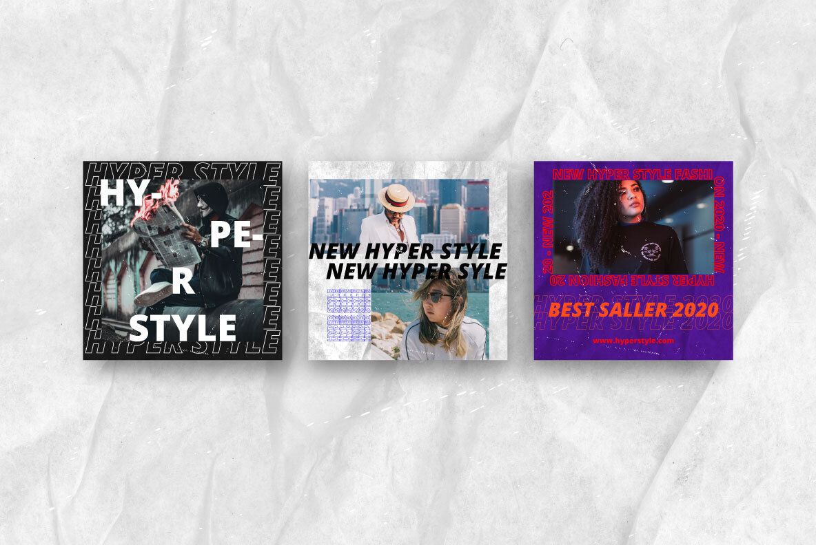 Hyper Story   Feed Instagram Template 3