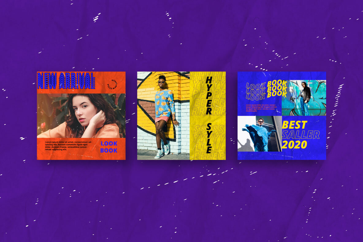 Hyper Story   Feed Instagram Template 4