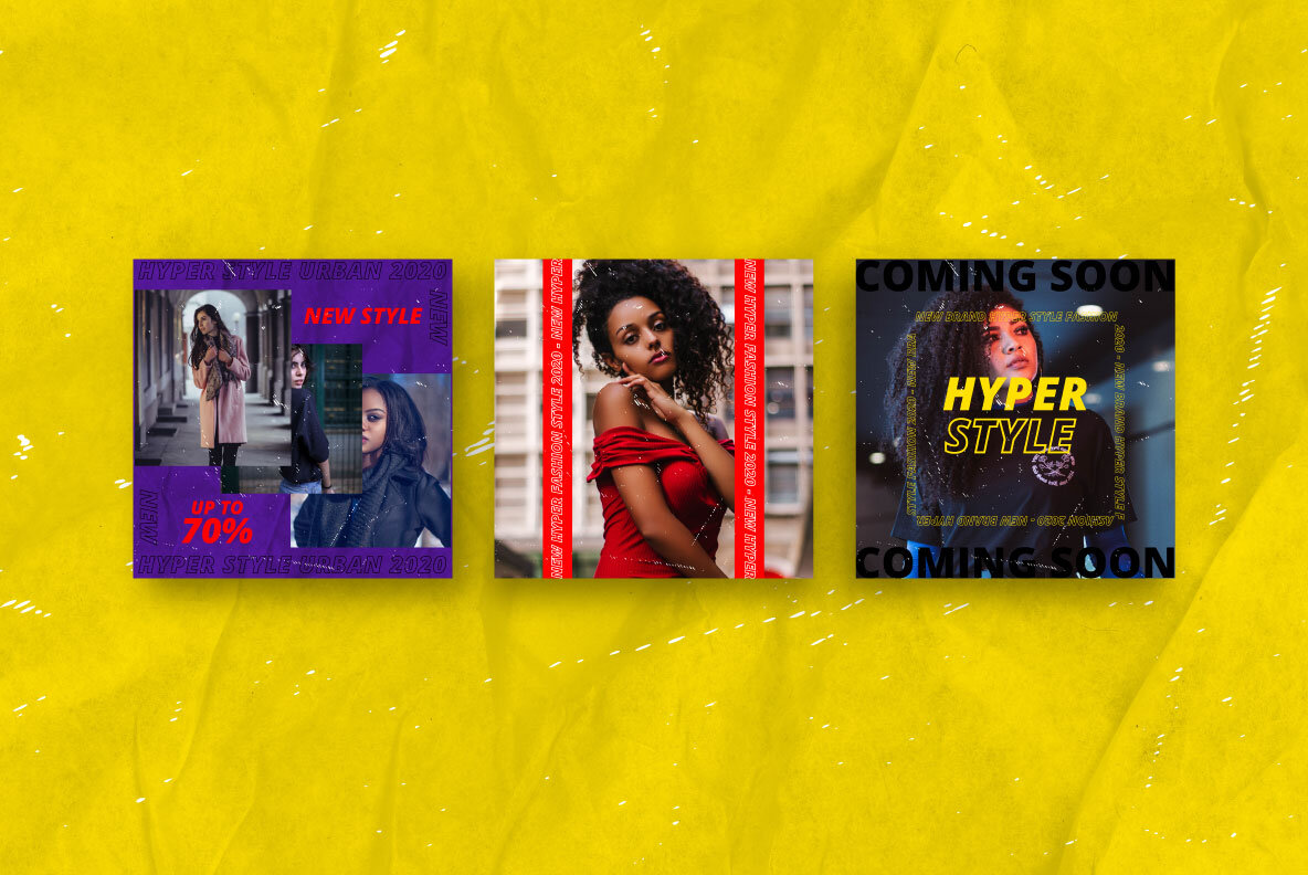 Hyper Story   Feed Instagram Template 6